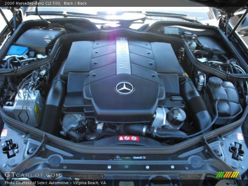 Black / Black 2006 Mercedes-Benz CLS 500