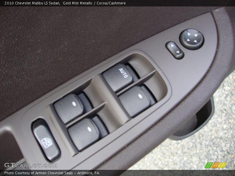 Gold Mist Metallic / Cocoa/Cashmere 2010 Chevrolet Malibu LS Sedan