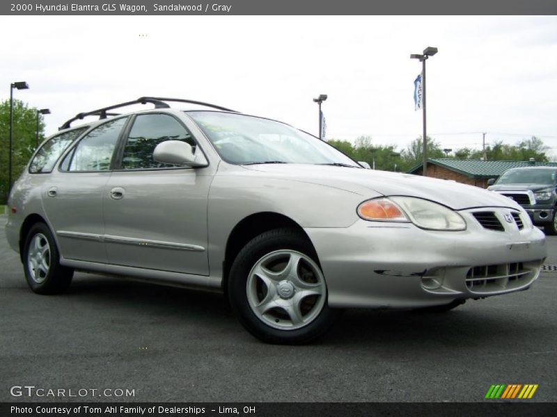 Sandalwood / Gray 2000 Hyundai Elantra GLS Wagon
