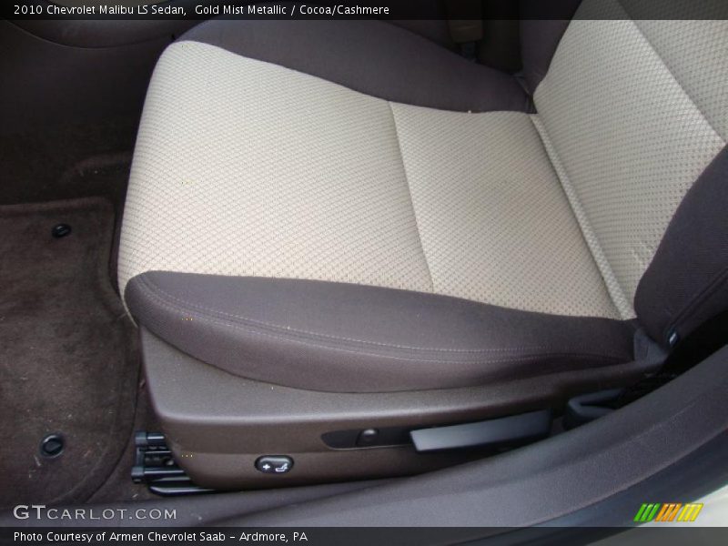 Gold Mist Metallic / Cocoa/Cashmere 2010 Chevrolet Malibu LS Sedan