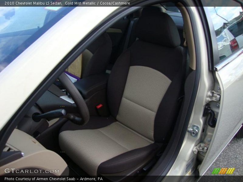 Gold Mist Metallic / Cocoa/Cashmere 2010 Chevrolet Malibu LS Sedan