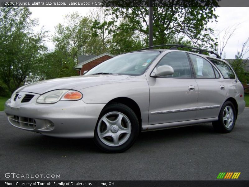 Sandalwood / Gray 2000 Hyundai Elantra GLS Wagon
