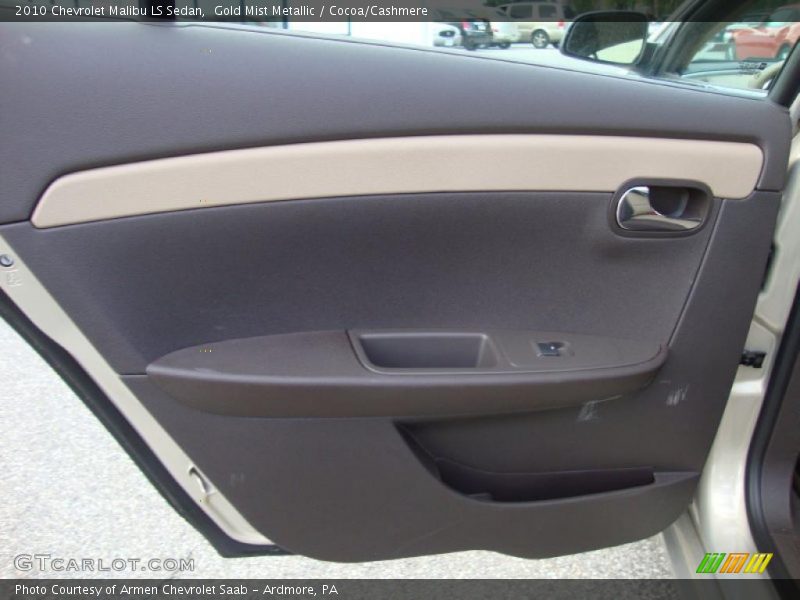Gold Mist Metallic / Cocoa/Cashmere 2010 Chevrolet Malibu LS Sedan