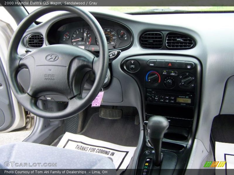 Sandalwood / Gray 2000 Hyundai Elantra GLS Wagon