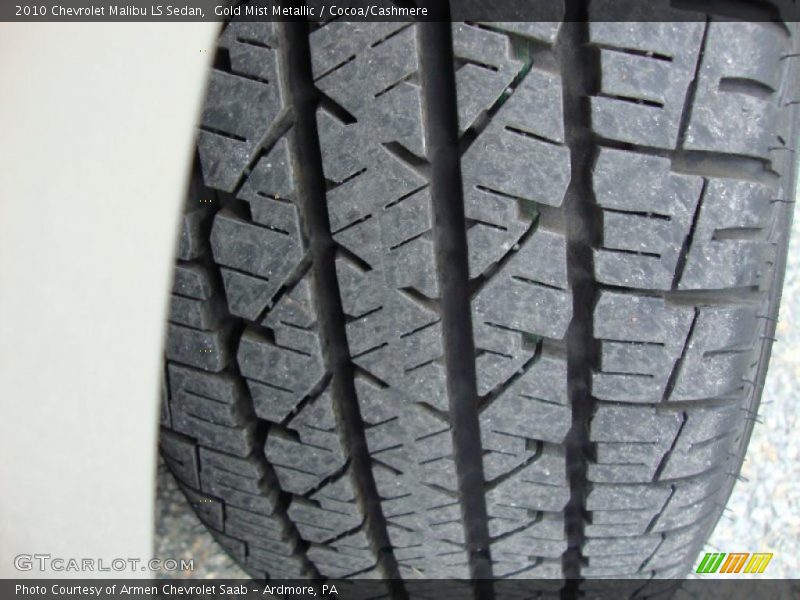 Gold Mist Metallic / Cocoa/Cashmere 2010 Chevrolet Malibu LS Sedan
