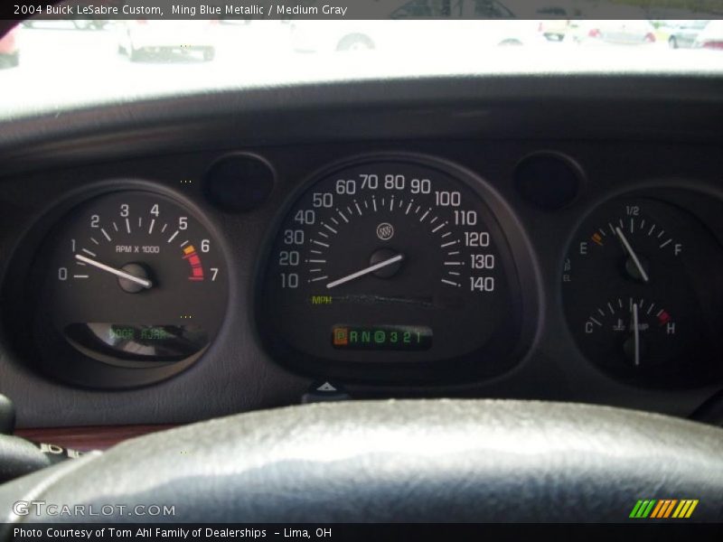 Ming Blue Metallic / Medium Gray 2004 Buick LeSabre Custom