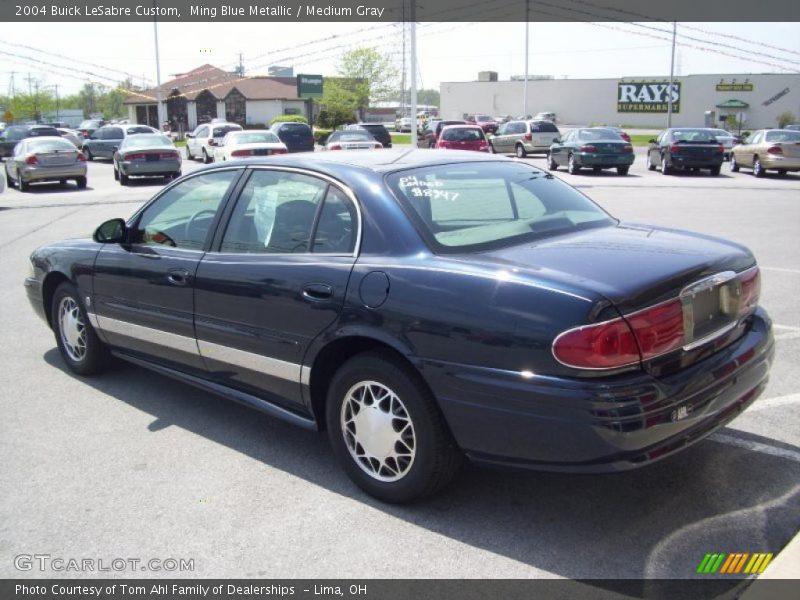 Ming Blue Metallic / Medium Gray 2004 Buick LeSabre Custom