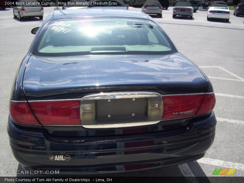 Ming Blue Metallic / Medium Gray 2004 Buick LeSabre Custom