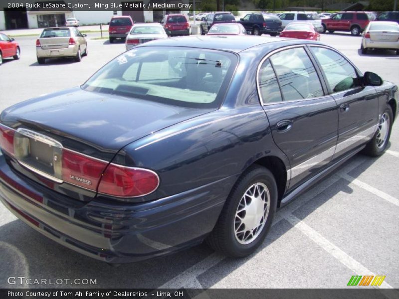 Ming Blue Metallic / Medium Gray 2004 Buick LeSabre Custom