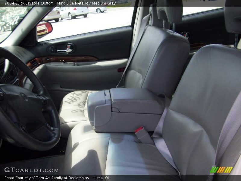 Ming Blue Metallic / Medium Gray 2004 Buick LeSabre Custom
