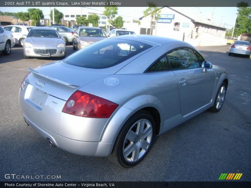 Lake Silver Metallic / Ebony 2003 Audi TT 1.8T quattro Coupe
