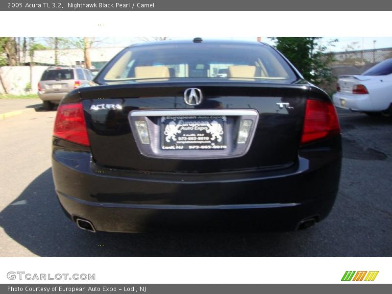Nighthawk Black Pearl / Camel 2005 Acura TL 3.2