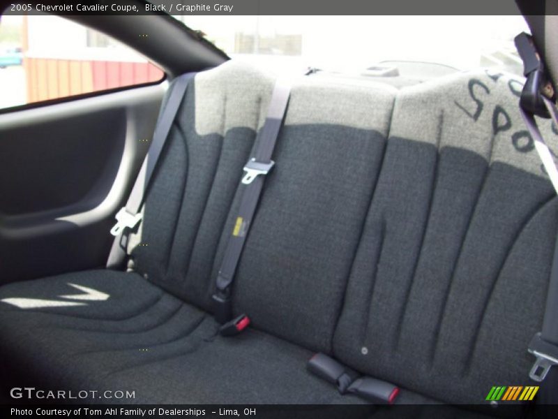 Black / Graphite Gray 2005 Chevrolet Cavalier Coupe