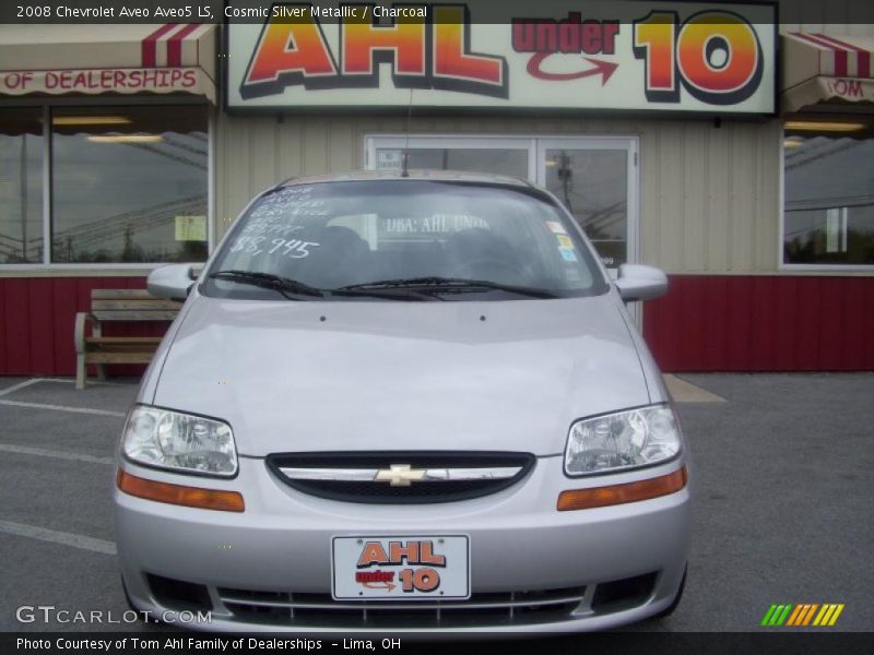 Cosmic Silver Metallic / Charcoal 2008 Chevrolet Aveo Aveo5 LS
