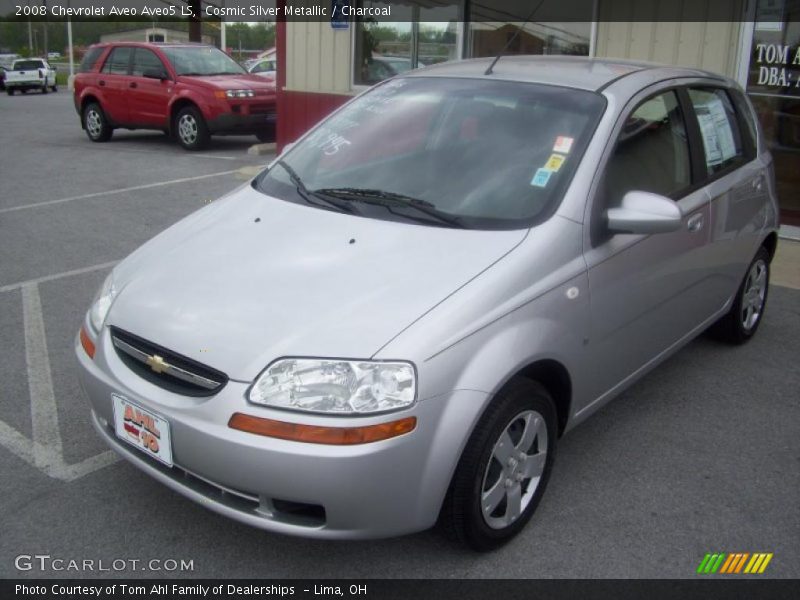Cosmic Silver Metallic / Charcoal 2008 Chevrolet Aveo Aveo5 LS