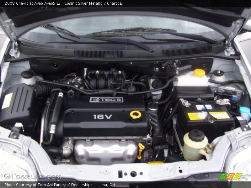 Cosmic Silver Metallic / Charcoal 2008 Chevrolet Aveo Aveo5 LS