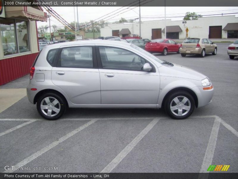 Cosmic Silver Metallic / Charcoal 2008 Chevrolet Aveo Aveo5 LS