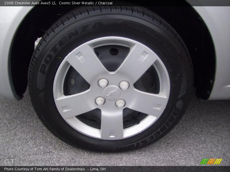 Cosmic Silver Metallic / Charcoal 2008 Chevrolet Aveo Aveo5 LS
