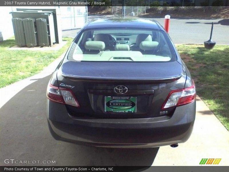 Magnetic Gray Metallic / Bisque 2007 Toyota Camry Hybrid