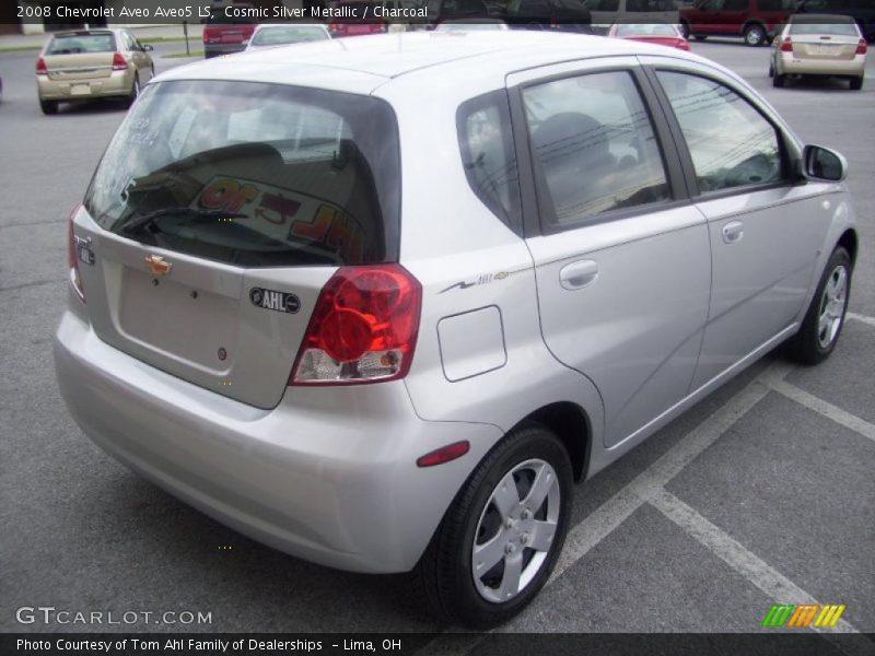 Cosmic Silver Metallic / Charcoal 2008 Chevrolet Aveo Aveo5 LS