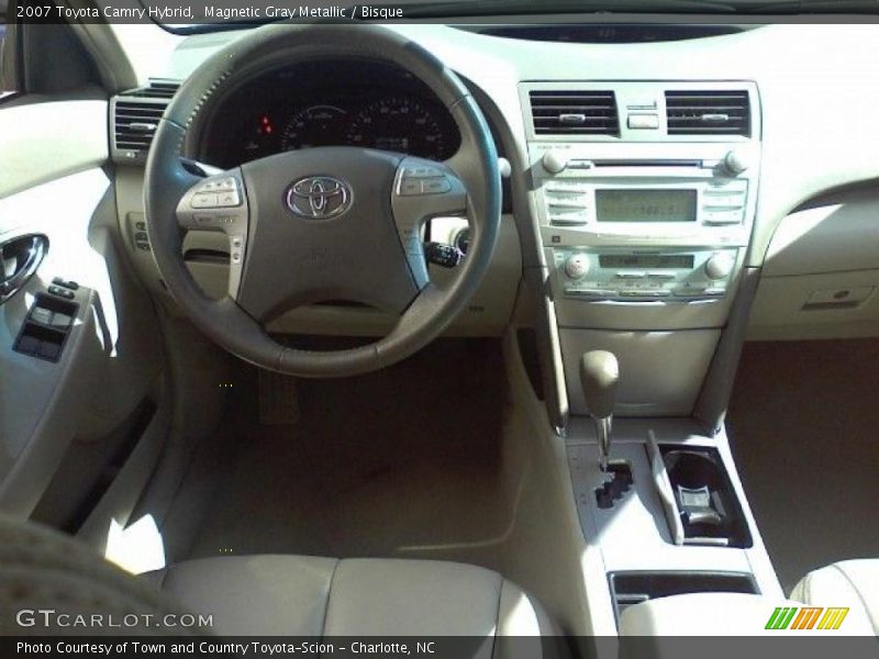 Magnetic Gray Metallic / Bisque 2007 Toyota Camry Hybrid