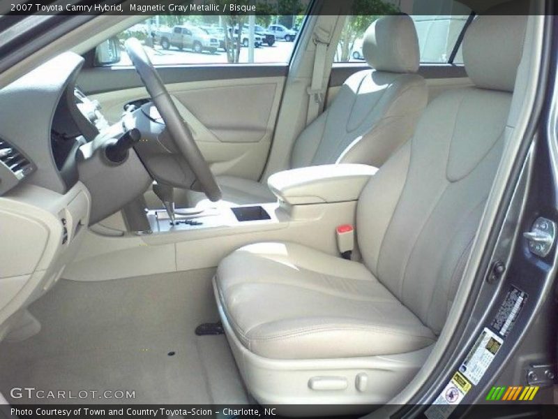 Magnetic Gray Metallic / Bisque 2007 Toyota Camry Hybrid