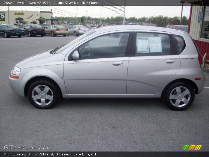 Cosmic Silver Metallic / Charcoal 2008 Chevrolet Aveo Aveo5 LS
