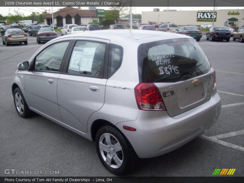 Cosmic Silver Metallic / Charcoal 2008 Chevrolet Aveo Aveo5 LS