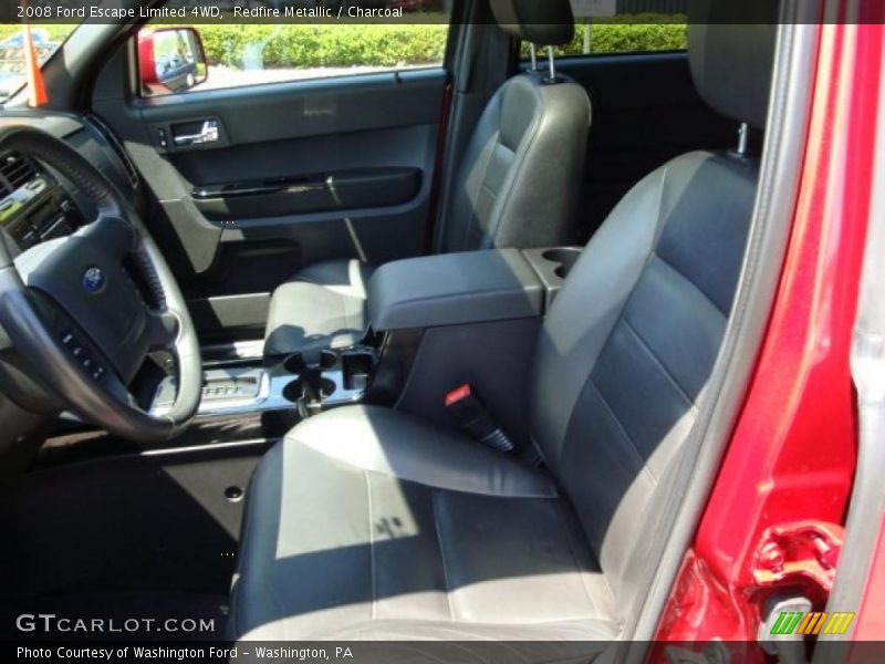 Redfire Metallic / Charcoal 2008 Ford Escape Limited 4WD