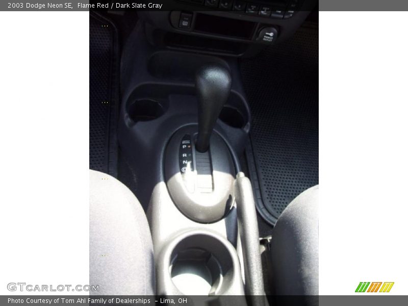 Flame Red / Dark Slate Gray 2003 Dodge Neon SE