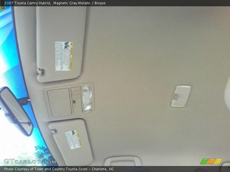 Magnetic Gray Metallic / Bisque 2007 Toyota Camry Hybrid