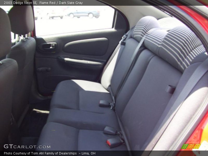 Flame Red / Dark Slate Gray 2003 Dodge Neon SE