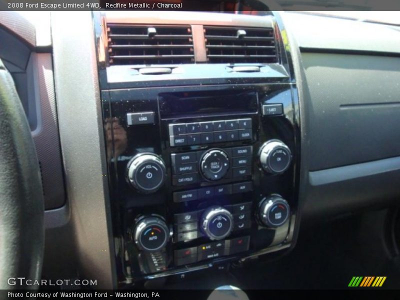 Redfire Metallic / Charcoal 2008 Ford Escape Limited 4WD