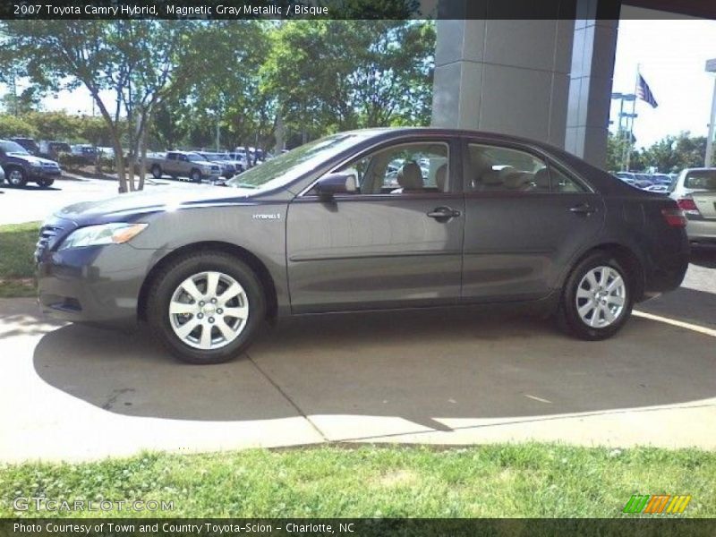 Magnetic Gray Metallic / Bisque 2007 Toyota Camry Hybrid