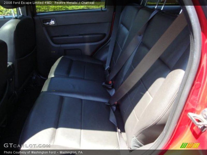 Redfire Metallic / Charcoal 2008 Ford Escape Limited 4WD