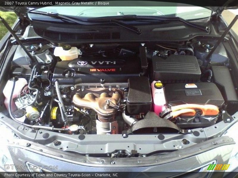 Magnetic Gray Metallic / Bisque 2007 Toyota Camry Hybrid