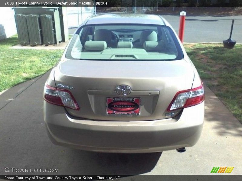 Desert Sand Metallic / Bisque 2009 Toyota Camry Hybrid