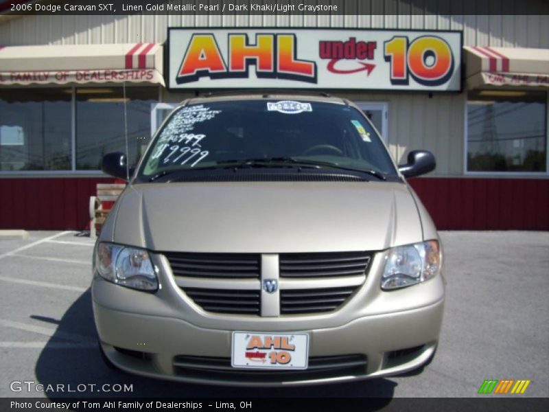 Linen Gold Metallic Pearl / Dark Khaki/Light Graystone 2006 Dodge Caravan SXT