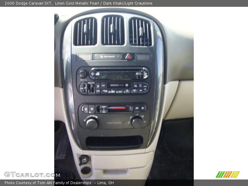 Linen Gold Metallic Pearl / Dark Khaki/Light Graystone 2006 Dodge Caravan SXT
