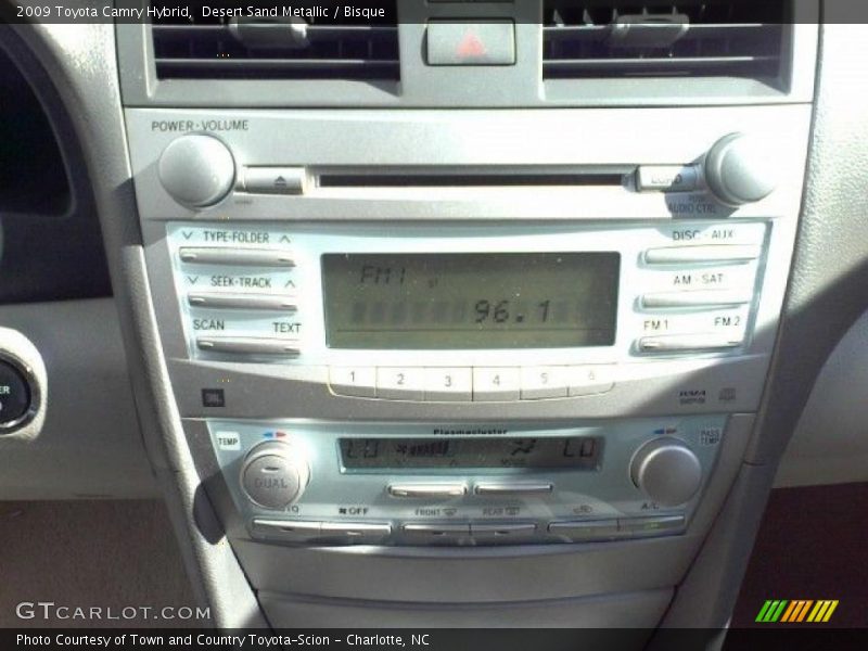 Desert Sand Metallic / Bisque 2009 Toyota Camry Hybrid