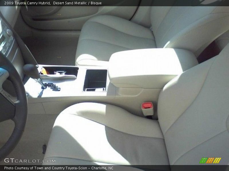 Desert Sand Metallic / Bisque 2009 Toyota Camry Hybrid