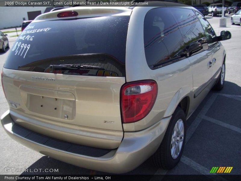 Linen Gold Metallic Pearl / Dark Khaki/Light Graystone 2006 Dodge Caravan SXT