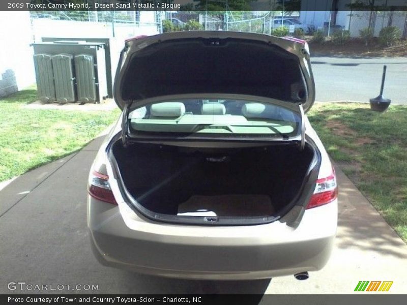 Desert Sand Metallic / Bisque 2009 Toyota Camry Hybrid