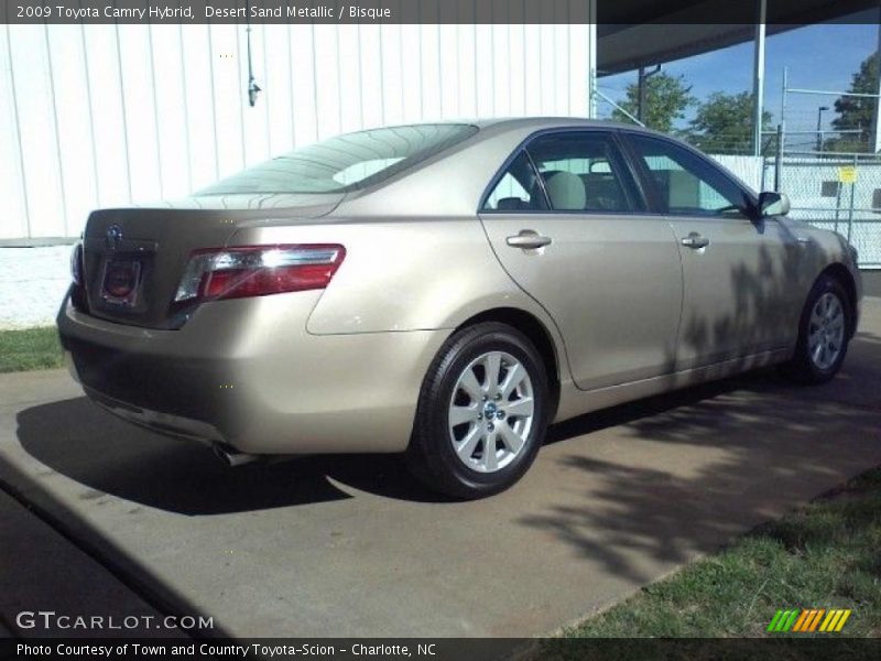 Desert Sand Metallic / Bisque 2009 Toyota Camry Hybrid
