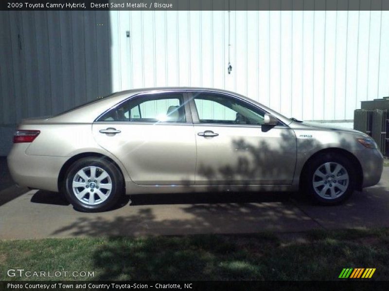 Desert Sand Metallic / Bisque 2009 Toyota Camry Hybrid