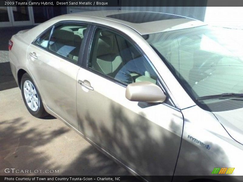 Desert Sand Metallic / Bisque 2009 Toyota Camry Hybrid
