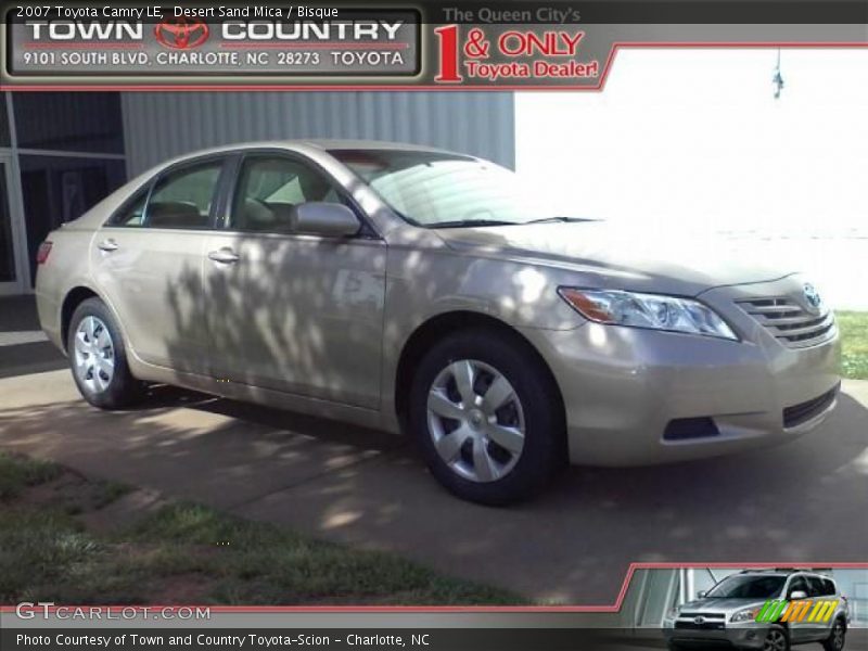 Desert Sand Mica / Bisque 2007 Toyota Camry LE