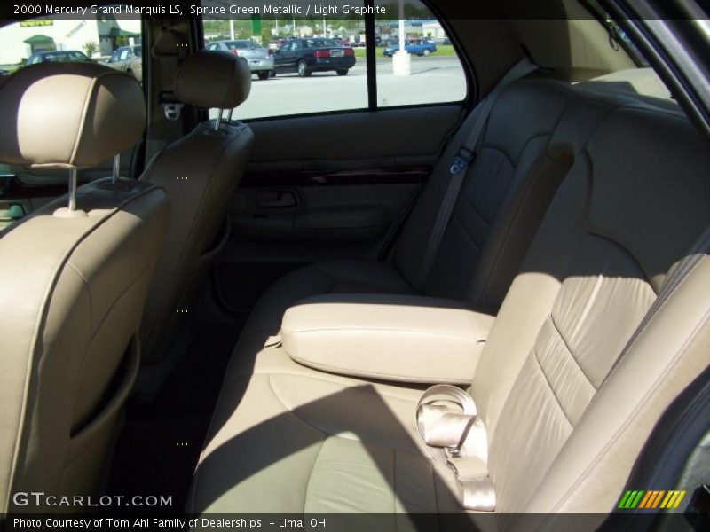 Spruce Green Metallic / Light Graphite 2000 Mercury Grand Marquis LS