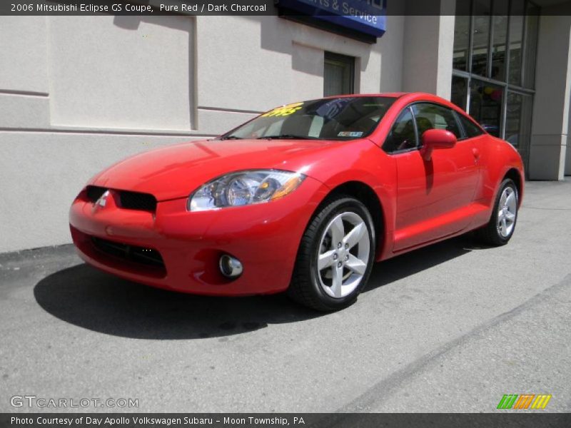 Pure Red / Dark Charcoal 2006 Mitsubishi Eclipse GS Coupe