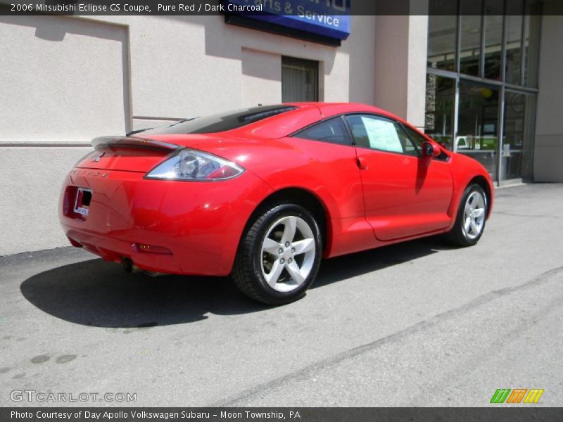 Pure Red / Dark Charcoal 2006 Mitsubishi Eclipse GS Coupe